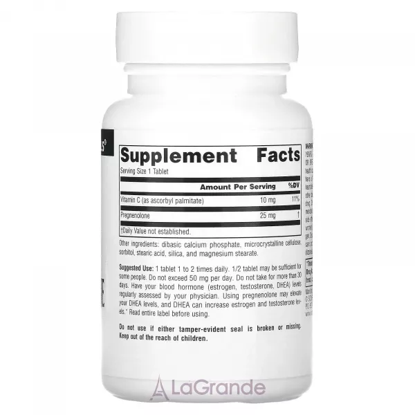 Source Naturals Pregnenolone 25 mg ĳ������ ������� 