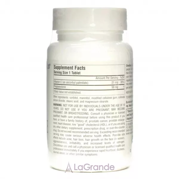 Source Naturals Pregnenolone 50 mg ĳ������ ������� 