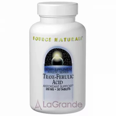 Source Naturals Trans-Ferulic Acid 250 mg      