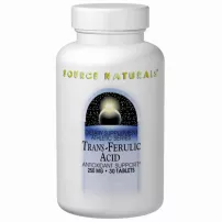 Source Naturals Trans-Ferulic Acid 250 mg ����������� ������� ��� ��������������� ��������� "�����-��������� �������", 250 ��