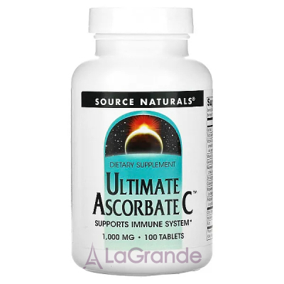 Source Naturals Ultimate Ascorbate C 1000 mg   