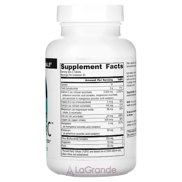 Source Naturals Ultimate Ascorbate C 1000 mg ����������� ������� 
