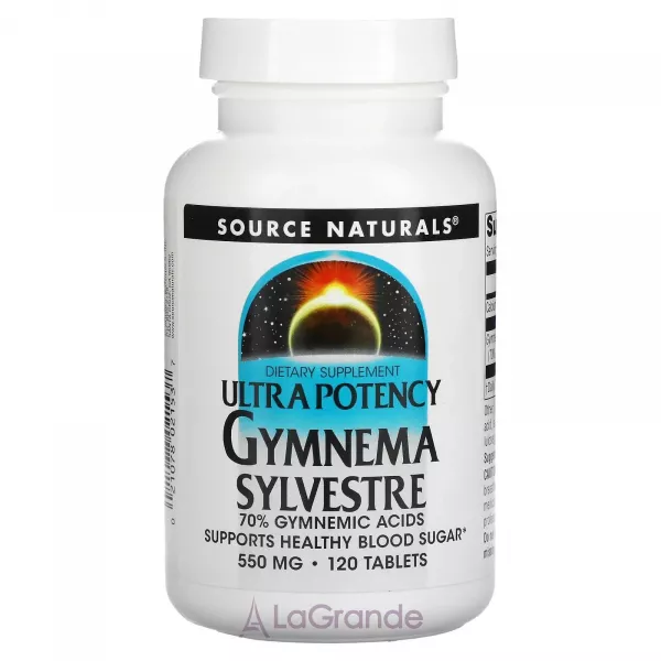 Source Naturals Ultra Potency Gymnema Sylvestre 550 mg ĳ������ ������� 