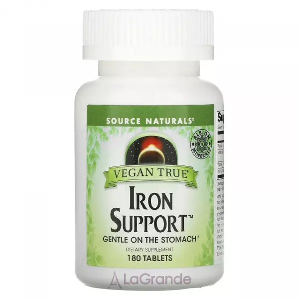 Source Naturals Iron Support ����������� ������� ��� ������� 