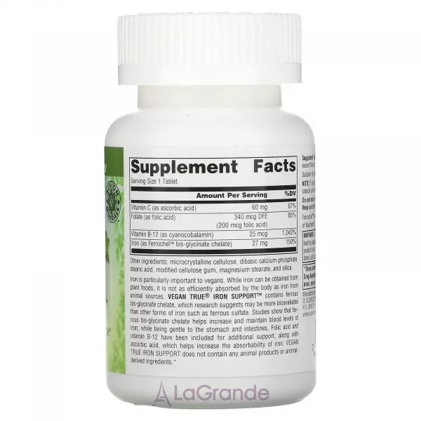 Source Naturals Iron Support ����������� ������� ��� ������� 