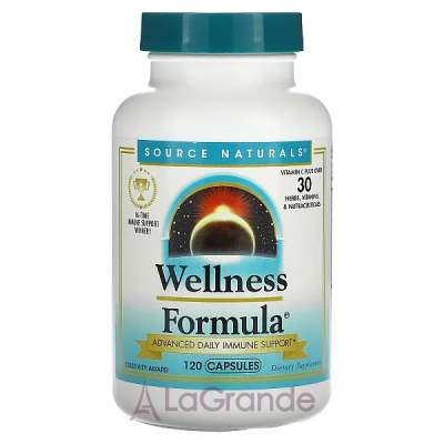 Source Naturals Wellness Formula Advanced Daily Immune Support   