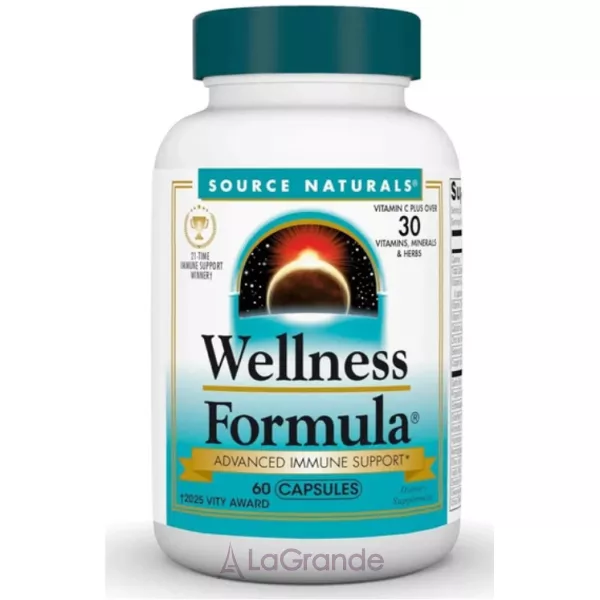 Source Naturals Wellness Formula Advanced Daily Immune Support ������ ������� �������