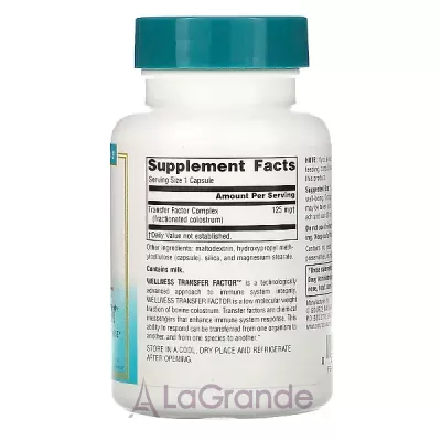 Source Naturals Wellness Transfer Factor 125 mg       