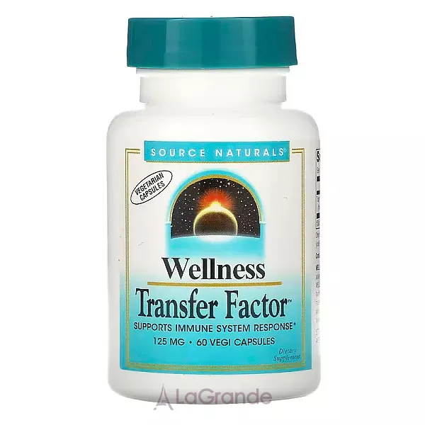 Source Naturals Wellness Transfer Factor 125 mg ĳ������ ������� ��� �������� ������ ������� 