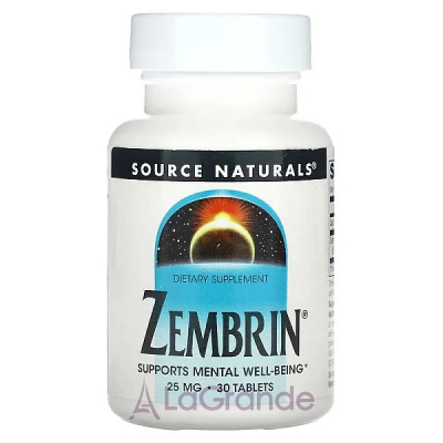 Source Naturals Zembrin 25 mg ĳ      