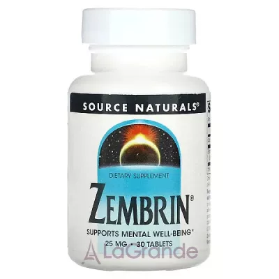 Source Naturals Zembrin 25 mg ĳ      