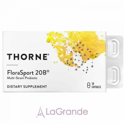 Thorne Research FloraSport 20B , 20  