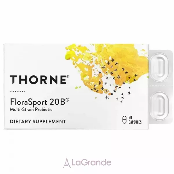 Thorne Research FloraSport 20B ���������, 20 ���� ���