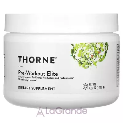 Thorne Research Pre-Workout Elite     