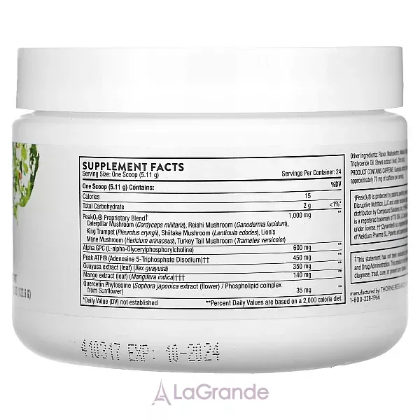 Thorne Research Pre-Workout Elite ����������������� �������� �� ������ 