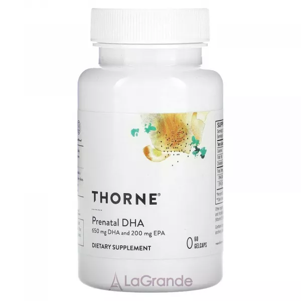 Thorne Research Prenatal DHA ����������� ������� ��� ���������� 