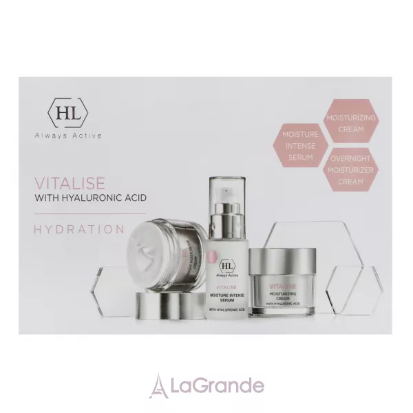 Holy Land Cosmetics Vitalise Hydration Kit ���� ��� ������� (cr/50ml + cr/50ml + ser/30ml)