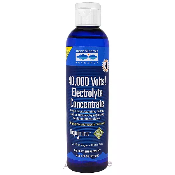 Trace Minerals Research 40,000 Volts! Electrolyte Concentrate ĳ������ ������� 