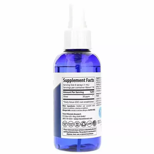 Trace Minerals Research Colloidal Silver Spray 30 PPM ����������� ������� 