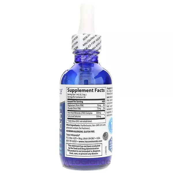 Trace Minerals Research Ionic Fulvic Acid 250 mg ĳ������ ������� 
