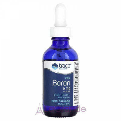 Trace Minerals Research Ionic Boron 6 mg ĳ  