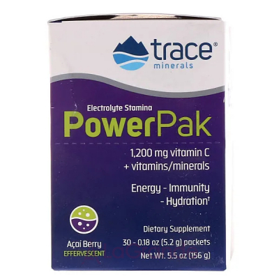 Trace Minerals Research Electrolyte Stamina Power Pak   