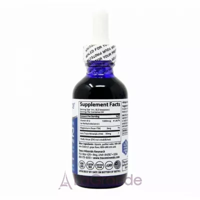 Trace Minerals Research Liquid Ionic B12 1000 mcg   