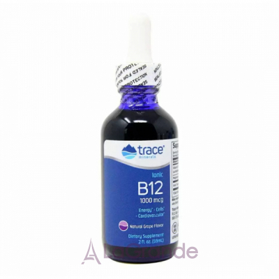 Trace Minerals Research Liquid Ionic B12 1000 mcg   