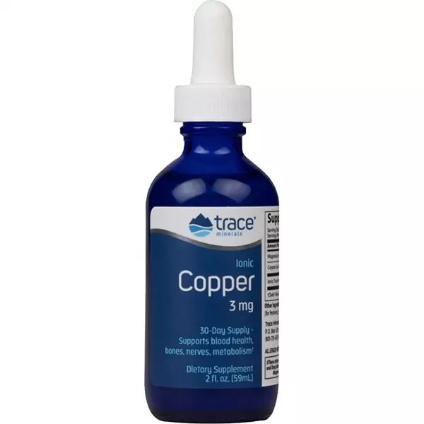 Trace Minerals Research Liquid Ionic Copper 3 mg ����������� ������� 