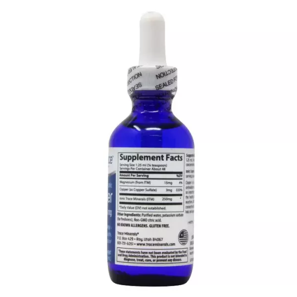 Trace Minerals Research Liquid Ionic Copper 3 mg ����������� ������� 