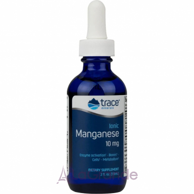 Trace Minerals Research Liquid Ionic Manganese 10 mg   