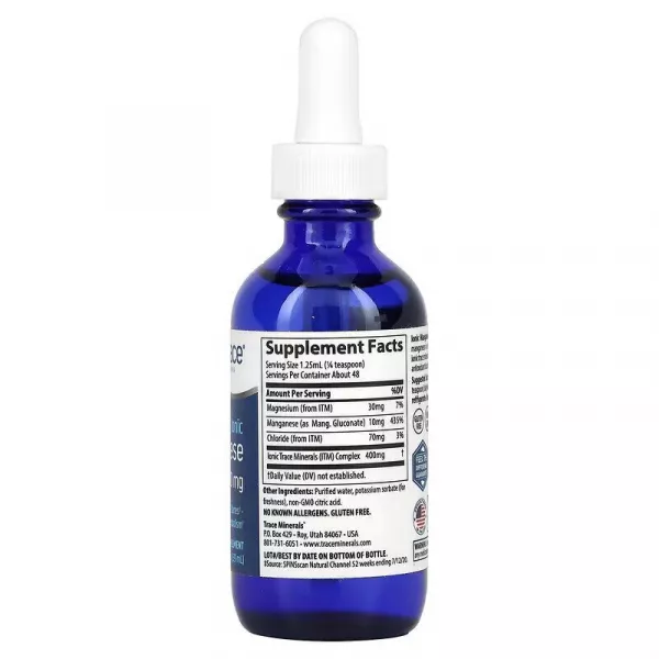Trace Minerals Research Liquid Ionic Manganese 10 mg ����������� ������� 