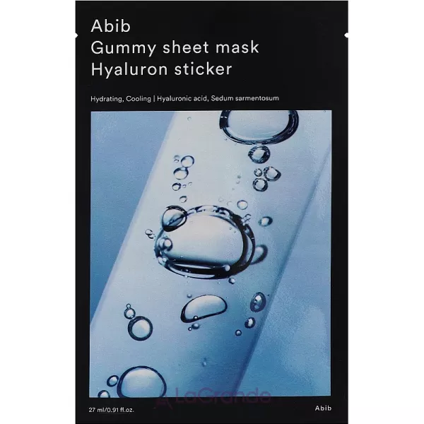 Abib Gummy Sheet Mask Hyaluron Sticker ������������� �������� ����� � ����������� ��������