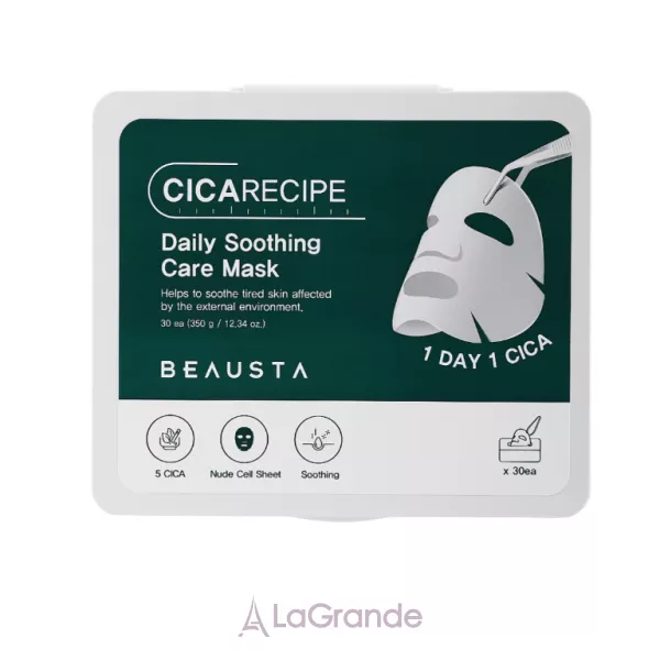 Beausta Cicarecipe Daily Soothing Care Mask ���������� ������������� ����� ��� ����