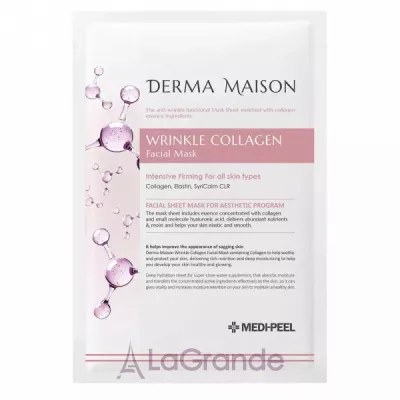 MediPeel Derma Maison Wrinkle Collagen Facial Mask     