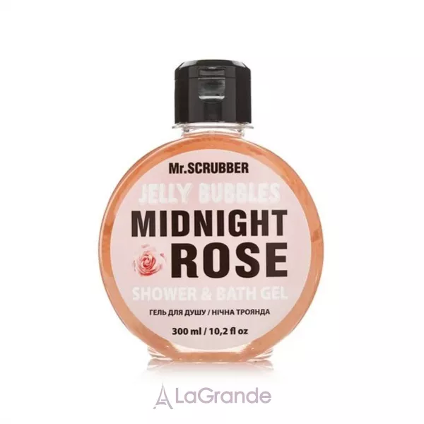 Mr.Scrubber Jelly Bubbles Midnight Rose Shower&Bath Gel ���� ��� ���� 