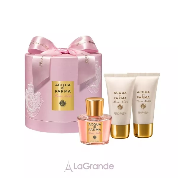 Acqua di Parma Rosa Nobile ����� (��������������� ���� 50 �� + ������ ��� ���� 50 �� + ���� ��� ���� 50 ��)