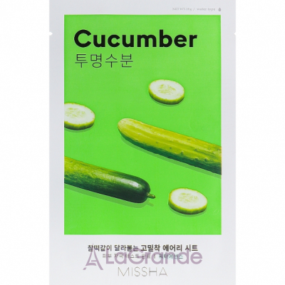 Missha Airy Fit Cucumber Sheet Mask      