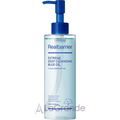 Real Barrier Extreme Deep Cleansing Blue Oil      