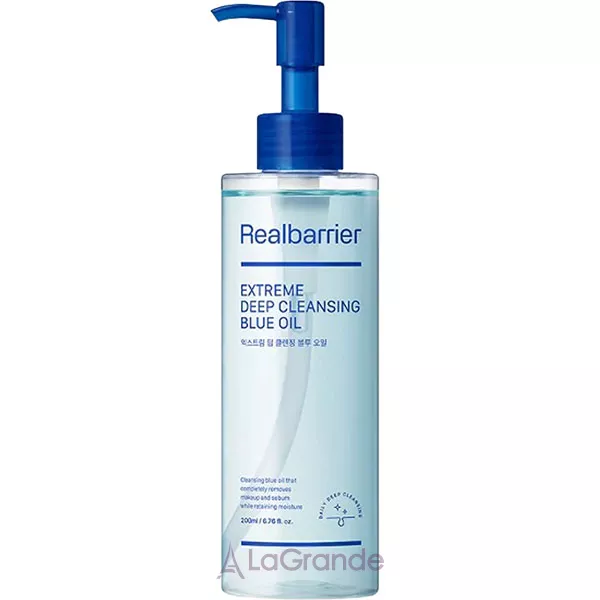 Real Barrier Extreme Deep Cleansing Blue Oil ������������ ����� ��� �������������� ���� ����