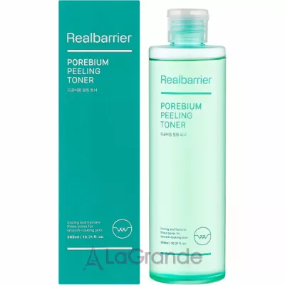 Real Barrier Porebium Peeling Toner  -     