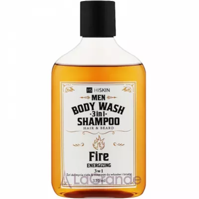 HiSkin Whisky Fire Body Wash and Hair and Beard Shampoo    3  1 (//) 