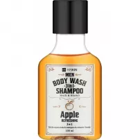 HiSkin 3 in 1 Whisky Apple Body Wash and Hair and Beard Shampoo ���� ��� ���� 3 � 1 (���/�������/�������) "�������� ³��"