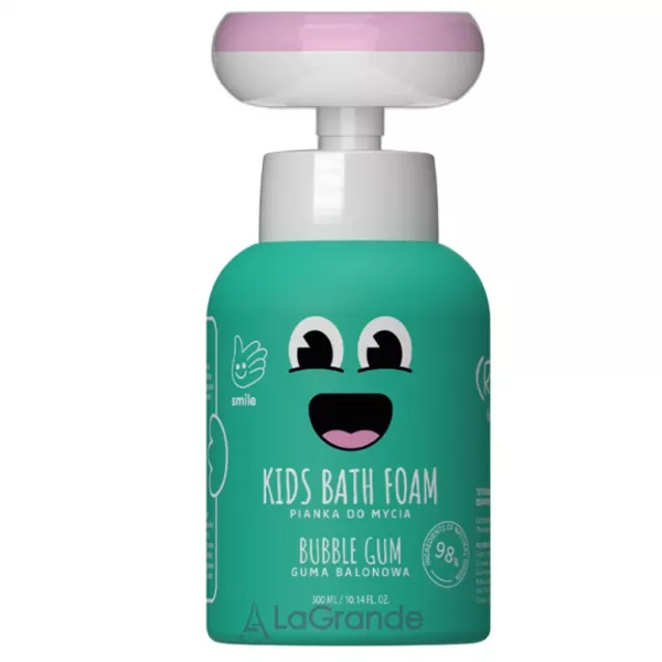 HiSkin Crazy for Kids Kids Bath Foam Bubble Gum ϳ�� ��� ���� �� ��� � �������� �������� ����� ������� 