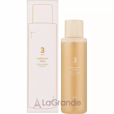 Numbuzin No.3 Super Glowing Essence Toner -    