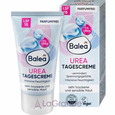 Balea Urea Tagescreme LSF15 5% Urea      