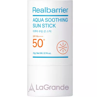 Real Barrier Aqua Soothing Sun Stick SPF50+ PA++++      䳺 SPF50+ PA++++