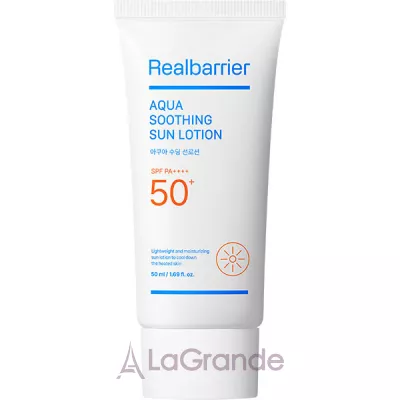 Real Barrier Aqua Soothing Sun Lotion SPF50+ PA++++      䳺 SPF50+ PA++++