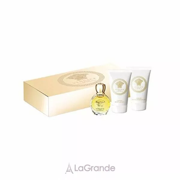 Versace Eros Pour Femme ���� (����������� ���� 5 �� + ���� ��� ���� 25 �� + ������� ��� ��� 25 ��)