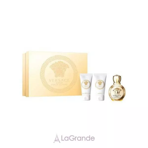 Versace Eros Pour Femme ����� (��������������� ���� 50 �� + ������ ��� ���� 50 �� + ���� ��� ���� 50 ��)